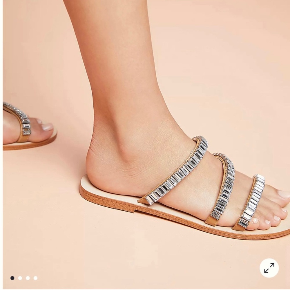 Anthropologie Slide Sandals